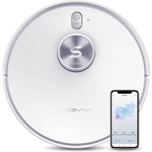 S6 Turbo - Robotstofzuiger met Dweilfunctie- 4000 PA zuigkracht | met Lasernavigatie | Robotstofzuigers met APP | Laadstation |Afstandsbediening