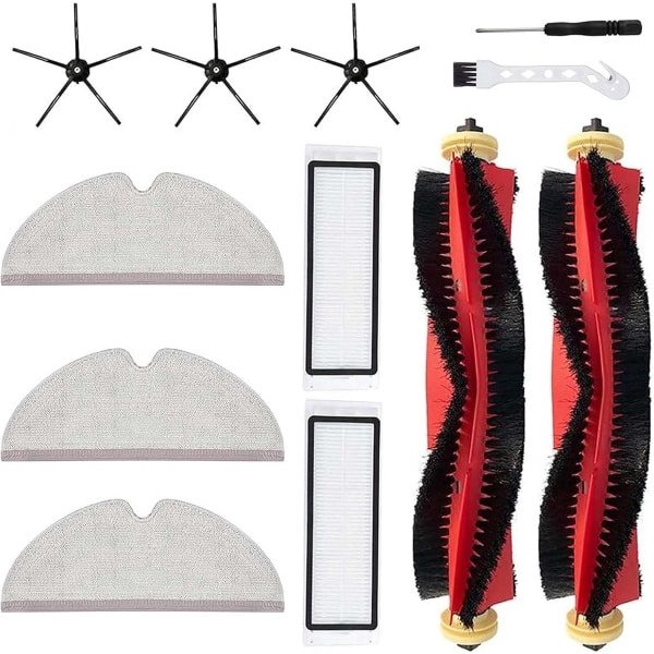 Set accessoires geschikt voor Roborock S5/S5 Max/S6/S6 Pure/S6 MaxV/S50/S51/S52/S53/S54/S55, Xiaowa E2/E3/E4/E5, en Xiaomi 1/1S robotstofzuigers reserveonderdelen