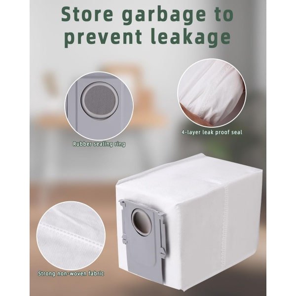 Stofzakken en Accessoireset voor Robotstofzuigers - 12 Stuks