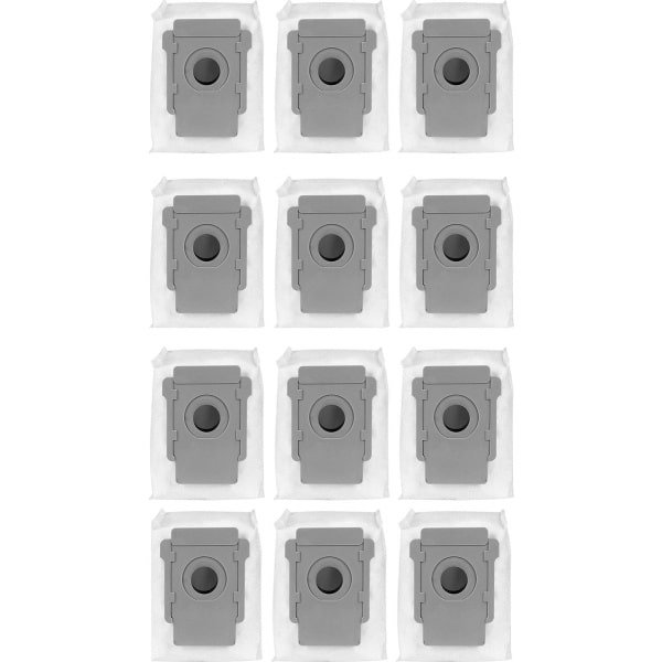 Stofzuigerzakken geschikt voor iRobot Roomba i3+ i6+ i7+ S9+ J9+ j7+ Robotstofzuiger - 12 stuks - van Zedar