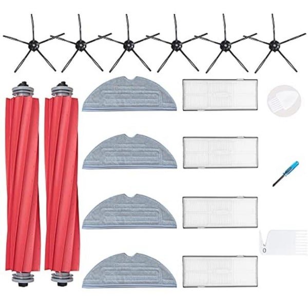 Vervangingsset voor Robotstofzuiger - Filters, Borstels en Dweildoeken