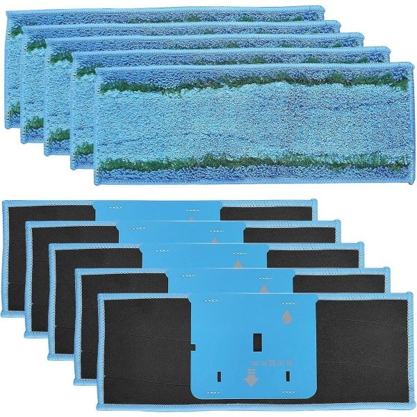 Wasbare Microvezel Dweilpads voor Dweilrobots - Herbruikbare en Absorberende Reinigingsoplossingen