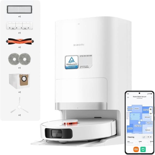 Xiaomi X20+ Robotstofzuiger - Automatische Stofzuiger met Dweilen en Slimme Navigatie