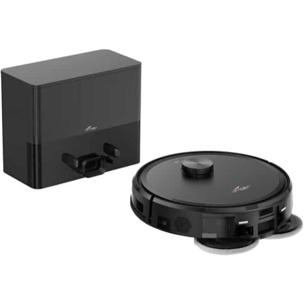 Zoef Robot Bep 5.0 robotstofzuiger met dweilfunctie - robotstofzuiger met leegstation - geschikt voor dierenharen - roterende mops - 20.000Pa zuigkracht - robot vacuum - uitgebreide mapping - verschillende schoonmaakmodi