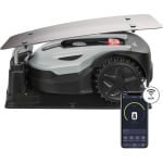 Zoef Robot Robotgrasmaaier Katrien met afdekkap tot 500m2 Met Wifi & Bluetooth App - robotmaaier - robot grasmaaier - robotmaaier met App - grasmaaier