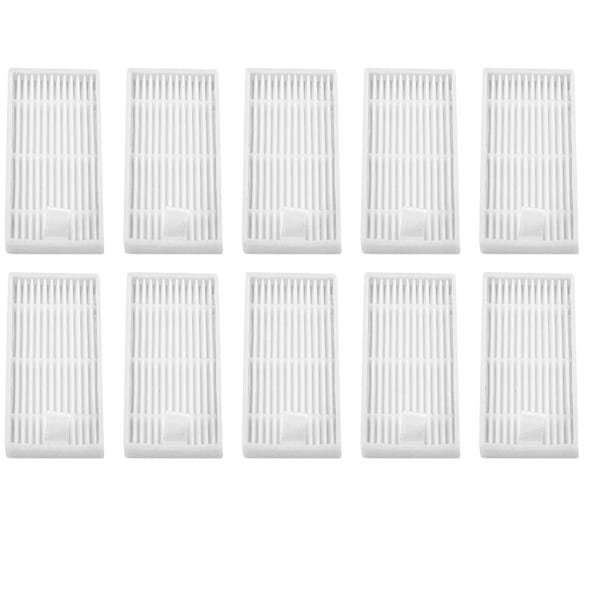 10 Stuks HEPA Filter Vervangingen voor Robotstofzuiger V1 V5 V3