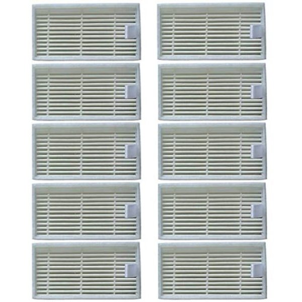 10 Stuks Stofzuigerfilters voor Robotstofzuigers - Hoge Kwaliteit en Duurzaam