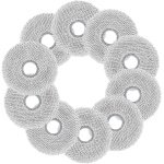 10 Wisdoeken voor Robotstofzuigers - Herbruikbare Microvezel Doekjes