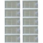 10 stuks HEPA Vervangingsfilters voor Robotstofzuigers - Geschikt voor V3, V5 en V5s