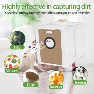 12 Stofzakken Vervangend voor Robotstofzuiger Modellen