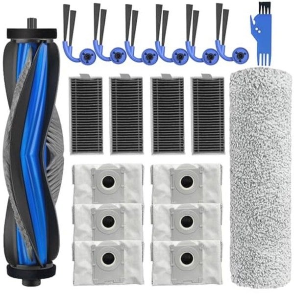 19-delig accessoireset voor robotstofzuiger - vervangonderdelen en schoonmaakaccessoires