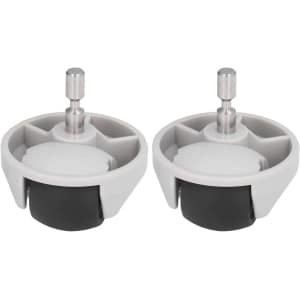 2 Stuks Universele Voorwielen voor Robotstofzuiger Vervanging - Geschikt voor Diverse Modellen