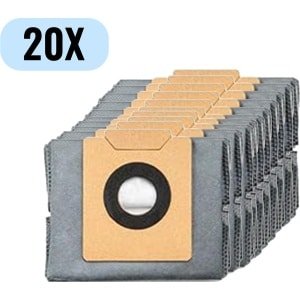 20x Strongflow stofzuigerzakken - geschikt voor Eufy Clean X8 Pro - X10 Pro Omni - zelflegend station - robotstofzuiger