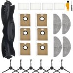 21-delige Accessoireset voor Robotstofzuiger: Hoofdborstel, Filters, Dweilen en Stofzakken