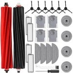 26 stuks robotstofzuiger accessoires set - complete set met borstels, stofzakken en filters