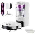 2e Generatie Zuig- en Dweilrobot Met Multi-Cycloonafzuigstation & Auto Tapijtherkenning