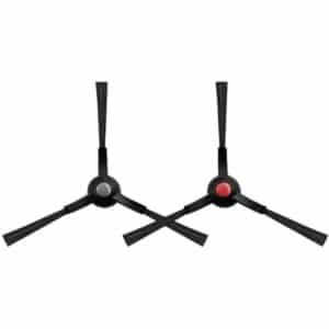 2x Zijborstel geschikt voor Eufy Omni S1 Pro, E25, E28 Robotstofzuiger