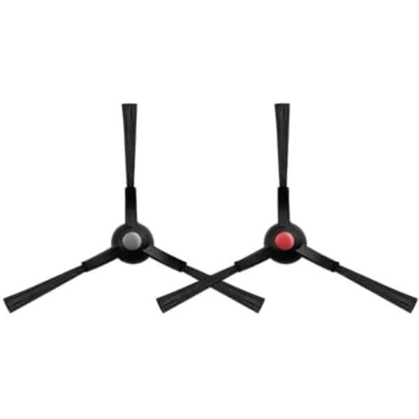 2x Zijborstel geschikt voor Eufy Omni S1 Pro, E25, E28 Robotstofzuiger