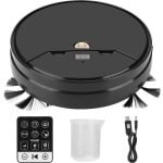 3-in-1 robotstofzuiger, superdun, sterk zuigend op tapijten, stil, met afstandsbediening, ideaal voor harde vloeren en tapijten.