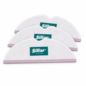 3x Sillar Dweildoeken van Microvezel voor Robotstofzuiger Xiaomi Roborock S5 / S6 / S50 - Vervanging Dweilpads