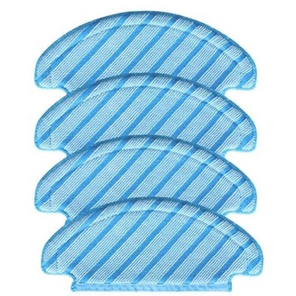 4-pack Microfiber Mop Cloths Vervangende Mop Pads voor Robotstofzuigers