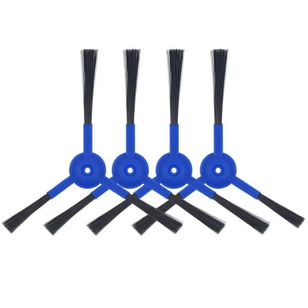 4x Zijborstel geschikt voor Eufy Clean L70 Hybrid Robotstofzuiger - sidebrush