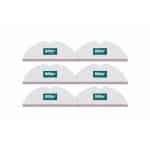 6x Sillar Dweildoeken van Microvezel voor Robotstofzuiger Xiaomi Roborock S5 / S6 / S50 - Vervanging Dweilpads