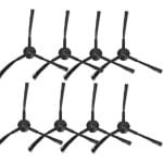 8 stuks zijborstel vervangingsonderdelen voor robotstofzuiger Ilife V3s, 3Spro, A4, A4S, A6, 5V, 5Spro - Accessoires nodig - Duurzame kwaliteit