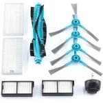Accessoirepakket voor Robotstofzuiger - 1 Rol, 4 Zijborstels en 2 HEPA-Filter