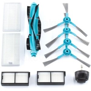 Accessoirepakket voor Robotstofzuiger - 1 Rol, 4 Zijborstels en 2 HEPA-Filter
