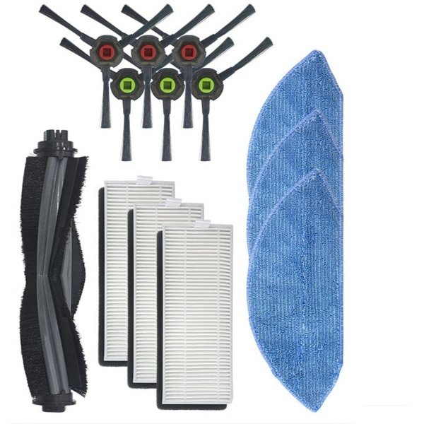 Accessoires Geschikt voor Ecovacs Deebot U2/DGN22 robotstofzuiger 13 onderdelen
