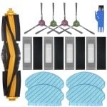 Accessoires en vervangonderdelen voor Robotstofzuiger - Haar Borstel, Zijkanten, Hepa Filters, Vloerdoeken