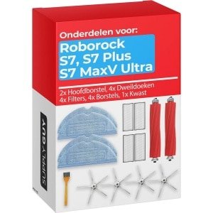 Accessoires voor Robotstofzuiger met Hoofdborstels, Filters en Doekjes