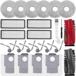 Accessoires voor Robotstofzuigers - Hoofdborstels, Zijborstels, Dweildoeken, Filters en Stofzakken