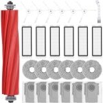 Accessoireset 26-delig voor Robotstofzuigers - Inclusief Hoofdborstel, Filters, Stofzakken en Doeken