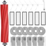 Accessoireset 26-delig voor Robotstofzuigers - Inclusief Hoofdborstel, Filters, Stofzakken en Doeken