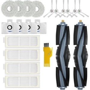 Accessoireset reserveonderdelen ECOVACS DEEBOT T20 OMNI robotstofzuiger - 20 verpakkingen - rolborstels - filters - zijborstels - mopdoeken - stofzakken