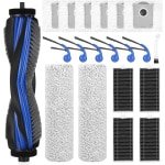 Accessoireset voor robotstofzuiger - compleet aanbod - 1 set - kunststof en katoen