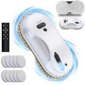 Allecto - Elektrische ruitenwisser - Automatisch - Reiniging - Robotstofzuiger - Huishoudelijk raam - Afstandsbediening - Elektrische ruitenwisser Huishoudelijke glazen ruitenwisser Geschikt voor ramen - Wit - AliExpress 6