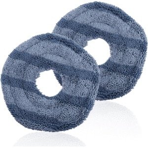 Allecto Plus - Vervangingsdoeken voor Mop - 2 Stuks - Wasbaar - Stofdoeken voor Vloerreiniging - Geschikt voor Robotstofzuigers met Zoekfunctie - Duurzaam Materiaal - Gemakkelijk te Bevestigen - Hoge Kwaliteit