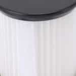 Allecto- Robotstofzuiger Stofzuigerzakken - Set van 4 - Compatibel met Diverse Merken - Duurzaam - Wasbaar - Geschikt voor Allergieën - Wit - Extra Sterk - Vervangende Stofzuigerzakken