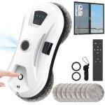 Allecto - Robotstofzuiger - Ultradun - 5600PA - Automatische watersproeier - Afstandsbediening - Geschikt voor glazen ramen - Elektrisch glas - Huisreiniging - Wit - AliExpress 6.