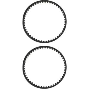 Allecto- Robotstofzuiger accessoire - Onderhoudspakket - 2 Stuks - Compatibel met diverse modellen - Zwart 156-3M 52T Hoofdborstel Tandriem Compatibel met diverse merken.