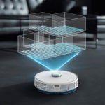 Aura® Robotstofzuiger Huisdieren - Robotstofzuiger - Stofzuiger - Wit - 35cm x 35cm x 10cm