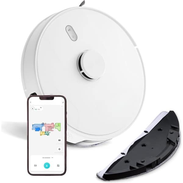 Aura® Robotstofzuiger huisdieren - Robotstofzuiger - Stofzuiger - Wit - ‎35cm x 35cm x 10cm