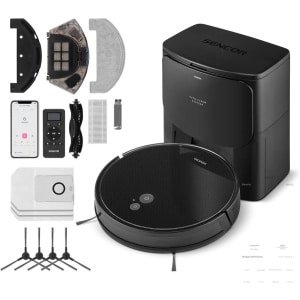 Aura® Robotstofzuiger huisdieren - Robotstofzuiger - Stofzuiger - Zwart - ‎32cm x 30cm x 8cm