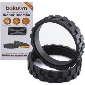 Banden voor robotstofzuigers 500, 600, 700, 800, 900 - Antislip en eenvoudig te monteren (2 stuks)