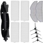 Complete Onderhoudsset Stofzuiger: Hoofdborstel, Filters, Dweilen en Zijborstels voor Robotstofzuigers