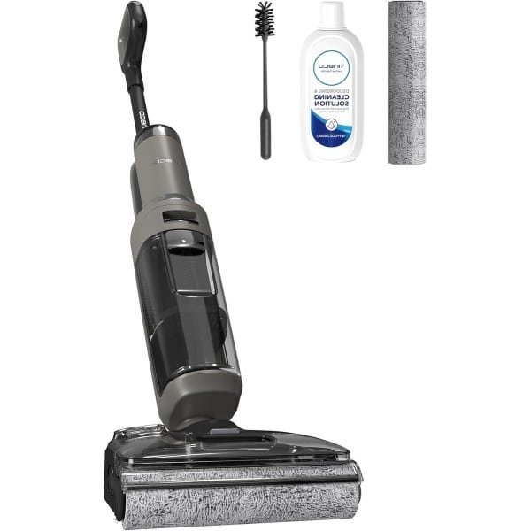 Dweilrobot - Robotstofzuiger - Dweilstofzuiger - Robotveger - Stofzuigrobot - Krachtige Zuigkracht 20 kPa - 180° Kantelbare Kop & 40 Min Draadloos Gebruik