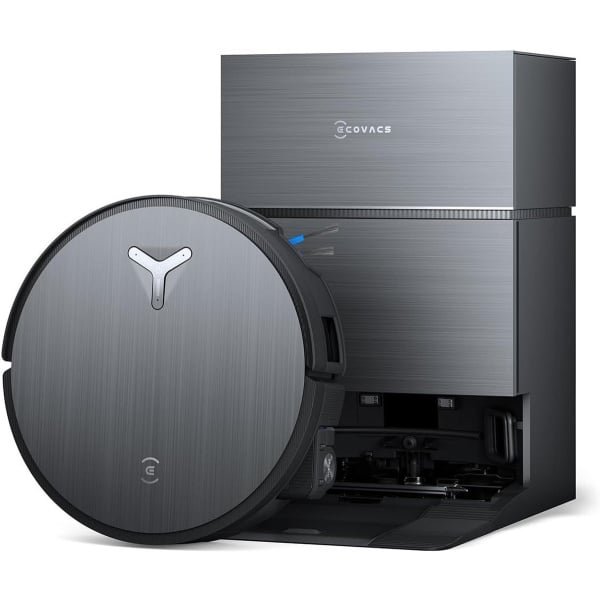 ECOVACS X11 PRO OMNI - Robotstofzuiger en dweil met blaasfunctie - 19500 Pa - Ultrasnelle PowerBoost - OZMO Roller 2.0 - ZeroTangle 3.0